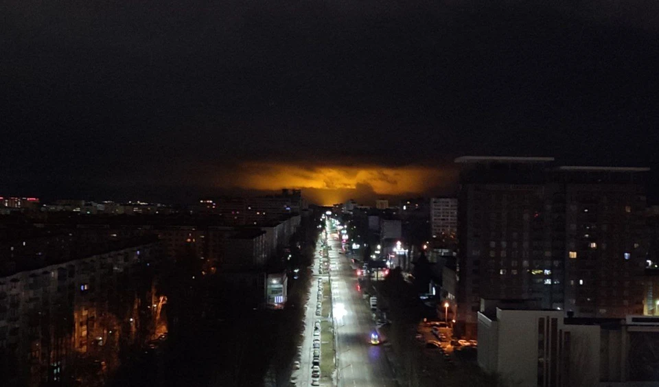 Массированной атаке БПЛА подверся Белгород.