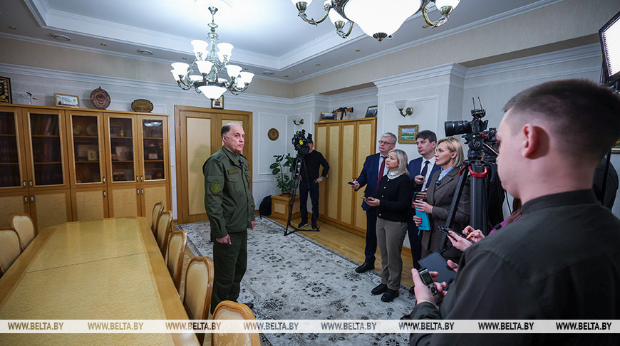 Госсекретарь Совбеза доложил Александру Лукашенко о ходе масштабной проверки ВС Беларуси 