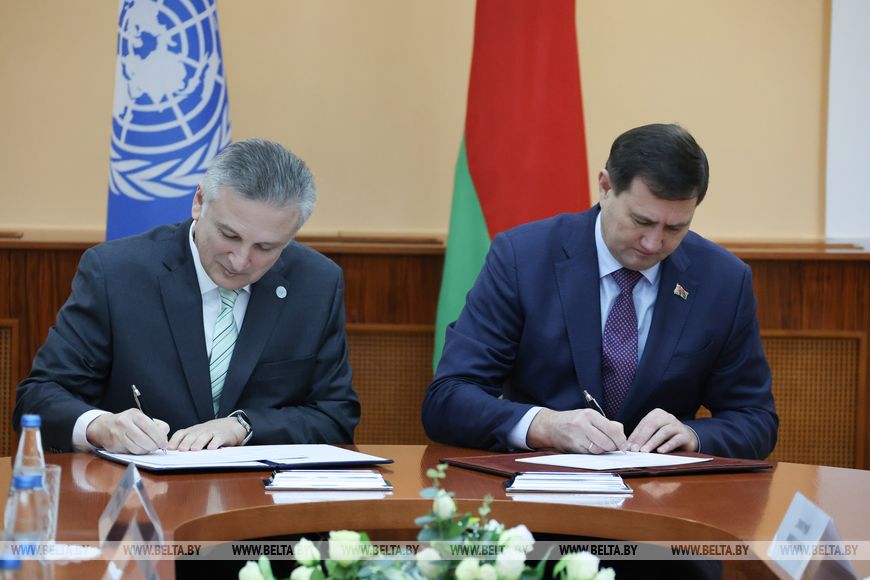  План сотрудничества Беларуси и ООН на 2026 год подписан в Минске