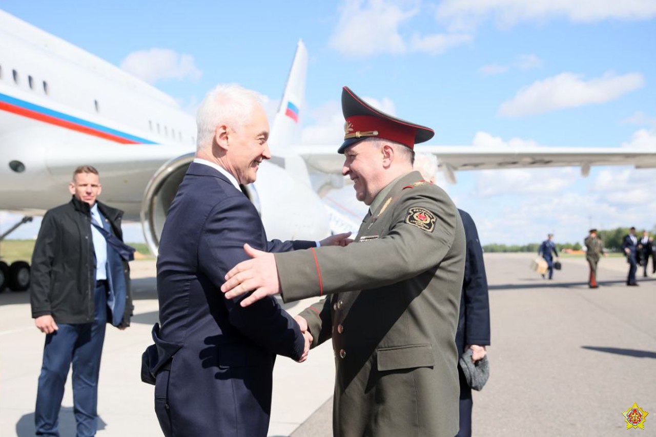 Министр обороны России Андрей Белоусов прибыл в Беларусь с рабочим визитом