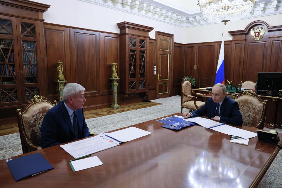 Путин принял с докладом главу Росфинмониторинга