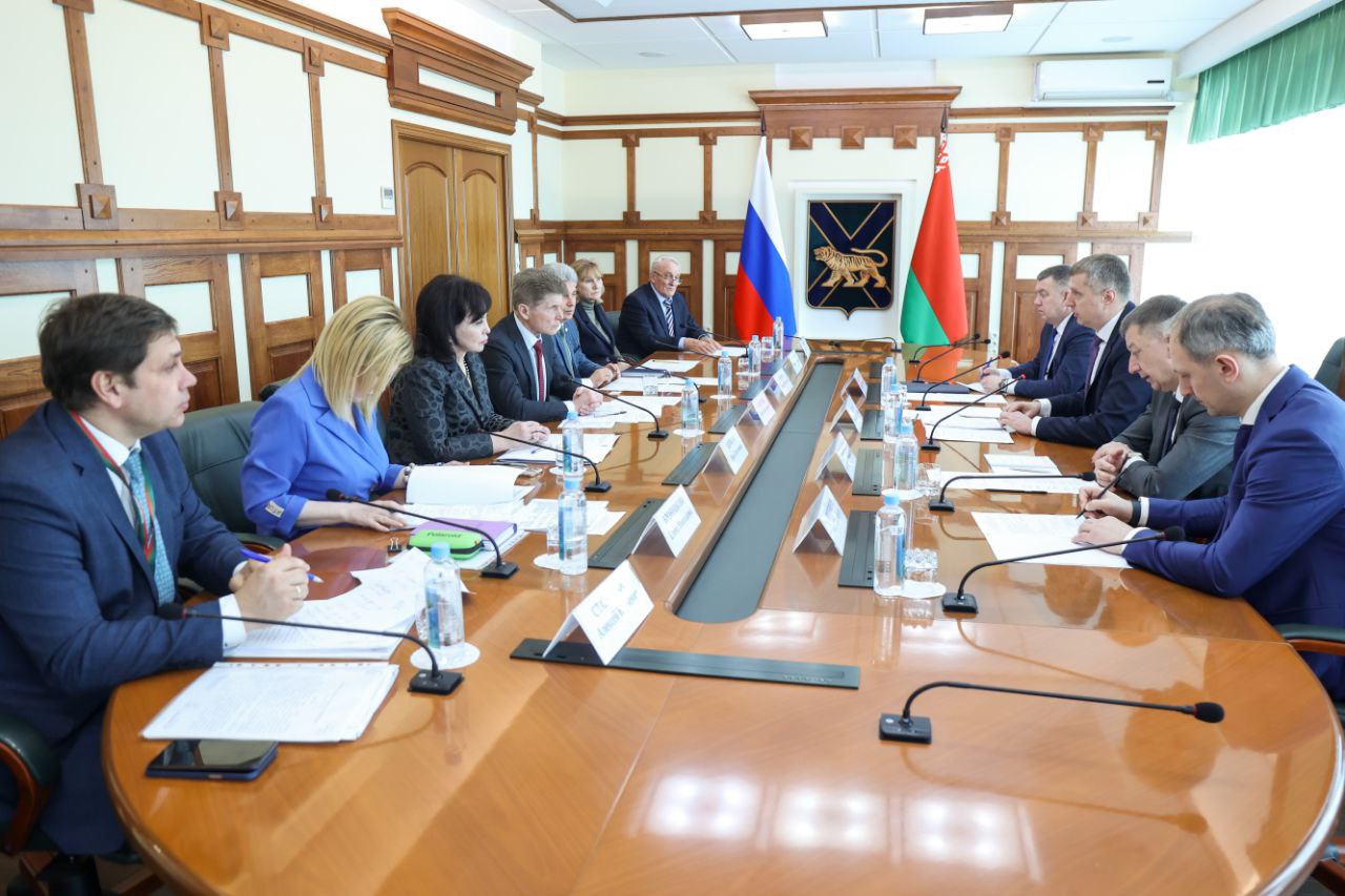 Беларусь и Приморье обсудили спектр традиционно интенсивной повестки 