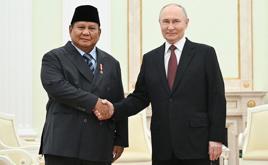 Путин: В России и Индонезии хорошие перспективы сотрудничества в области энергетики