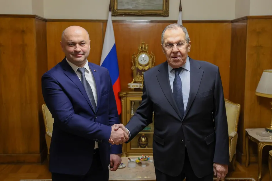  Александру Рогожнику вручили Нагрудный знак «За вклад в международное сотрудничество»